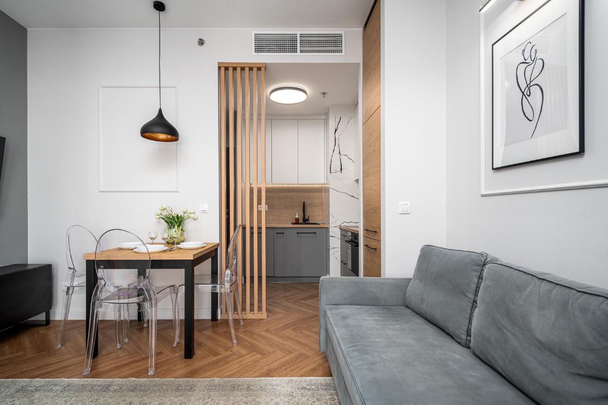 Wola Tower Deluxe Separate Bedroom With Free Garage - By Perfect Apart Warschau Exterior foto