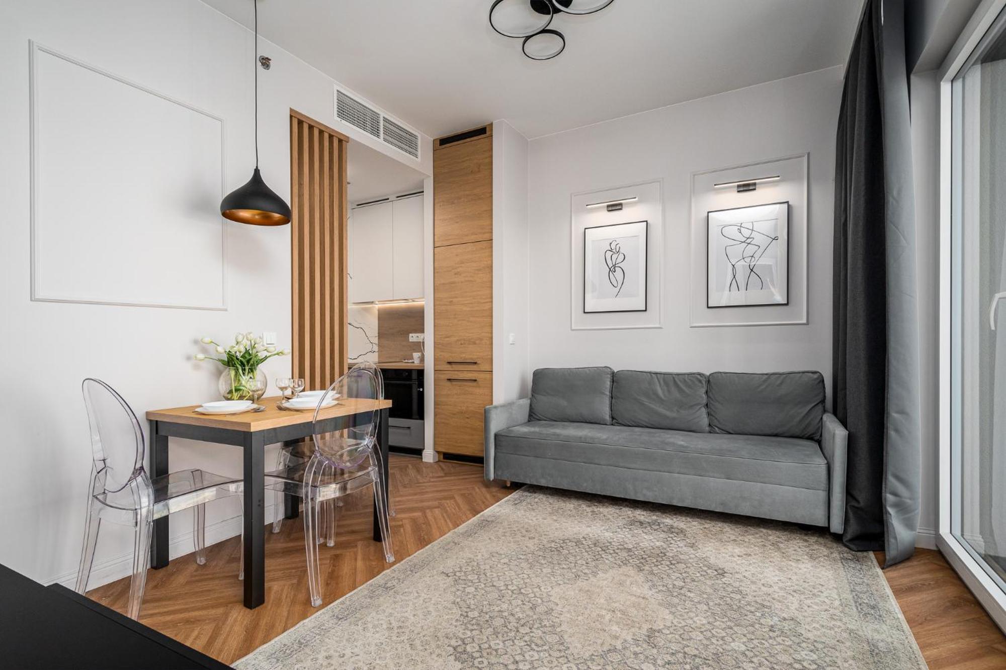 Wola Tower Deluxe Separate Bedroom With Free Garage - By Perfect Apart Warschau Exterior foto